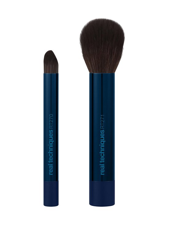 Real Techniques - Skin Perfecting Midi Brush Duo -lahjapakkaus - NOCOL | Stockmann - photo 2