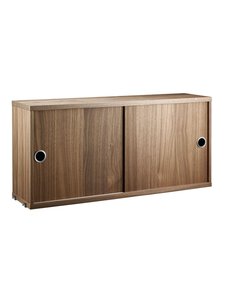 String - String System -kaappi pähkinä 78 x 20 cm - BROWN | Stockmann