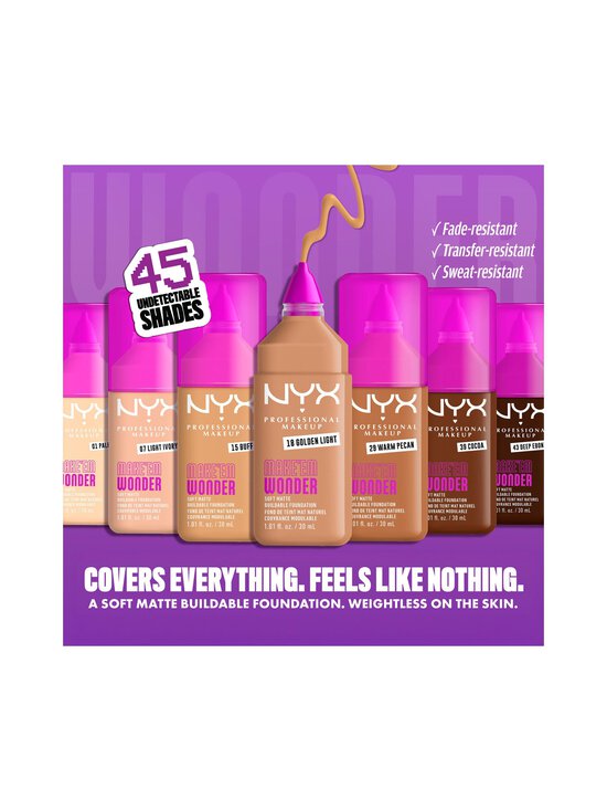 NYX Professional Makeup - Jumestuskreem Makeup Make Em Wonder Foundation - 13 LIGHT SAND | Stockmann - photo 10
