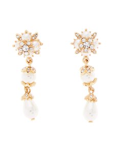 Marchesa - Pe Pearl Linear -korvakorut - GOLD / WHITE | Stockmann