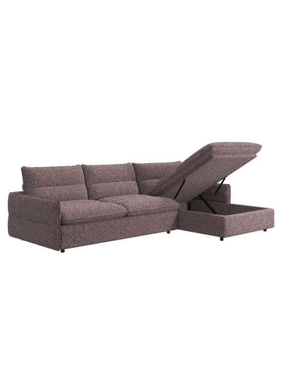 BoConcept - Southampton-divaanivuodesohva Tuscany-kangas 3207 burgundi L 283 cm - PINK | Stockmann - photo 2