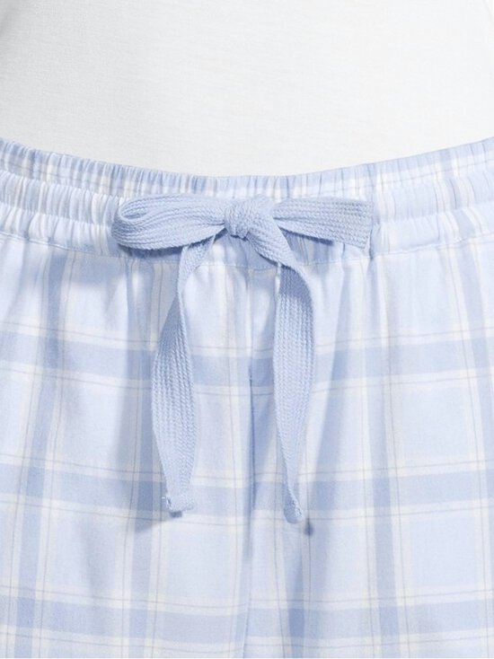 A+more - Caroline-flanellihousut - LIGHT BLUE CHECK | Stockmann - photo 5