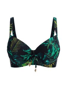 Marc & André - Night Jungle bikini augšdaļa - BK0/GN4/MC0 BLACK/GREEN/MULTI | Stockmann