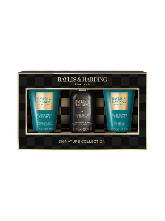 Baylis & Harding - Black Pepper & Ginseng Luxury Mini Trio -lahjapakkaus - NOCOL | Stockmann - photo 1