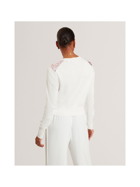 Ted Baker London - Sisilla Printed Front -neuletakki - IVORY | Stockmann - photo 3