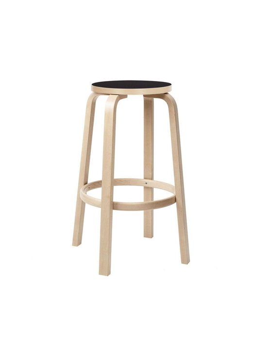 Artek - Baarijakkara 64 koivu/musta linoleum K 75 cm - BEIGE | Stockmann - photo 1