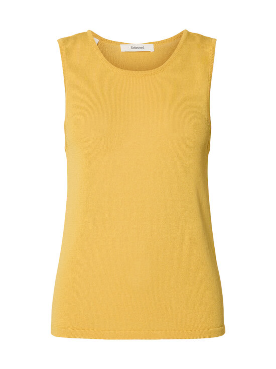Selected - SlfMoon Striped -neuletoppi - OCHRE | Stockmann - photo 1