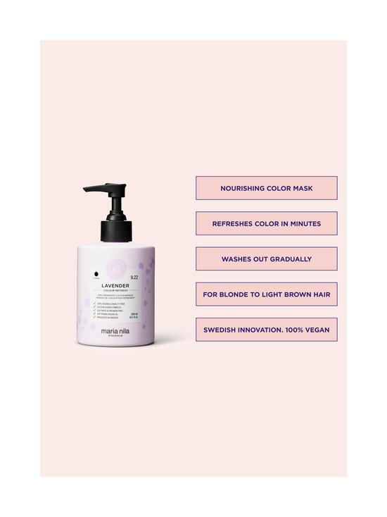 Maria Nila - Colour Refresh -hiusnaamio - LAVENDER - photo 4 Maria Nila - Colour Refresh -hiusnaamio - LAVENDER | Stockmann - photo 4