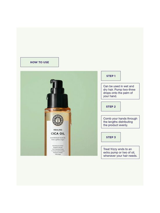 Maria Nila - Healing Cica Oil -hiusöljy - NOCOL | Stockmann - photo 3