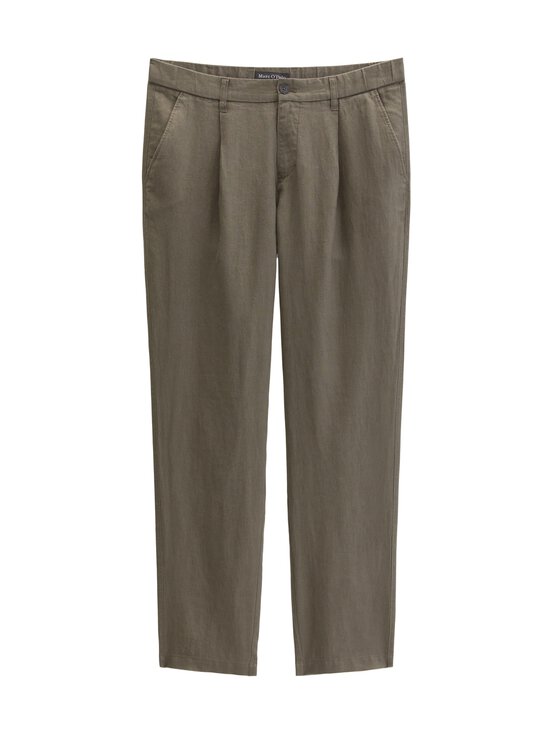 Marc O'Polo - Osby Jogger Pleats -housut - 797 DARK NICKLE | Stockmann - photo 1