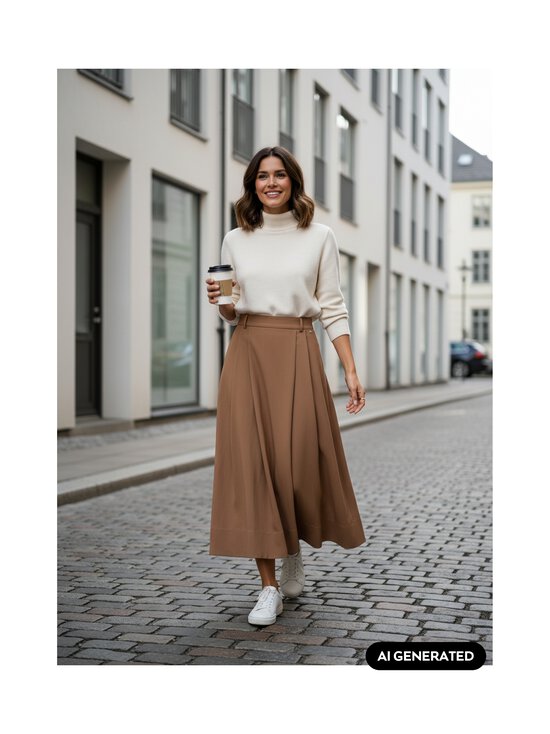 MOS MOSH - MMKit Sato svārki - 282 DARK CAMEL | Stockmann - photo 3