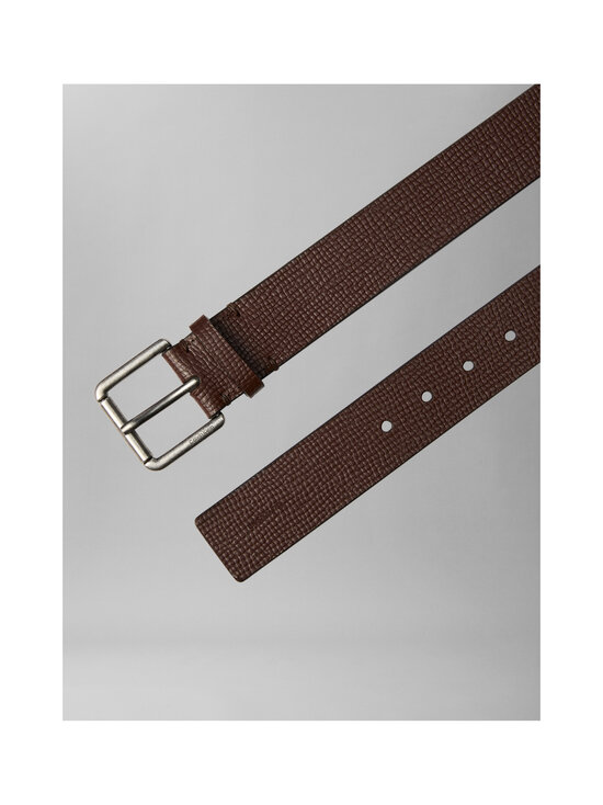 Calvin Klein Bags & Accessories - Casual Roller Buckle ādas josta - P5L CK CHESTNUT BROWN / ANTIQUE SILVER | Stockmann - photo 2