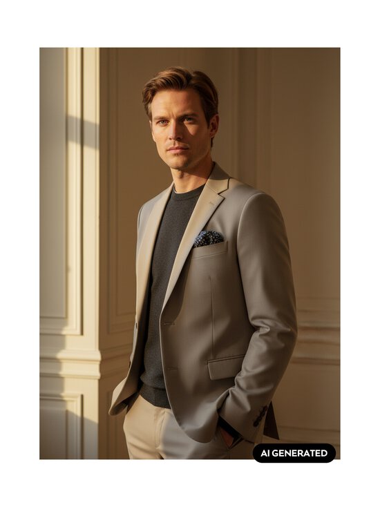 BOSS - Kabatlakatiņš - 404 DARK BLUE | Stockmann - photo 3