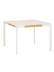 Muurame - Viisto-ruokapöytä - TAMMI,VALKOINEN | Stockmann