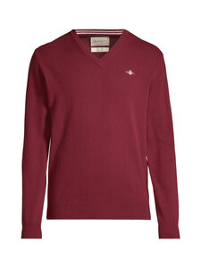 GANT - Superfine Lambswool -neule - 604 PLUMPED RED GANT - Superfine Lambswool -neule - 604 PLUMPED RED | Stockmann