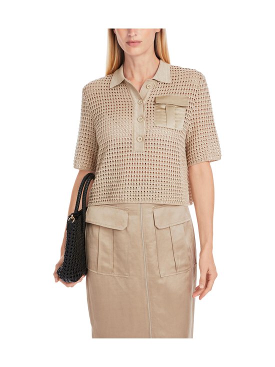 Marc Cain - M25 Poloshirt -paita - 608 TAUPE - photo 6 Marc Cain - M25 Poloshirt -paita - 608 TAUPE | Stockmann - photo 6