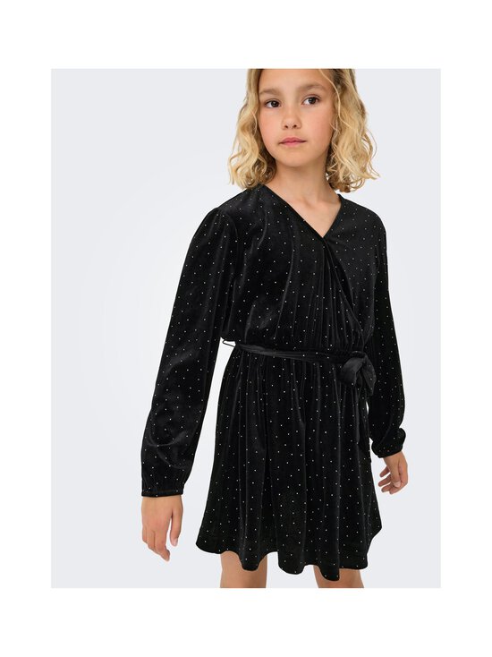 KIDS ONLY - Satiinkleit KogVella O-Neck - BLACK DETAIL:STUDS | Stockmann - photo 4