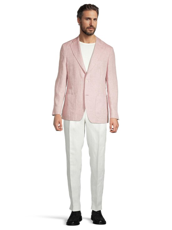 Turo - Casual fit -prässätyt pellavahousut - 20 WHITE - photo 3 Turo - Casual fit -prässätyt pellavahousut - 20 WHITE | Stockmann - photo 3