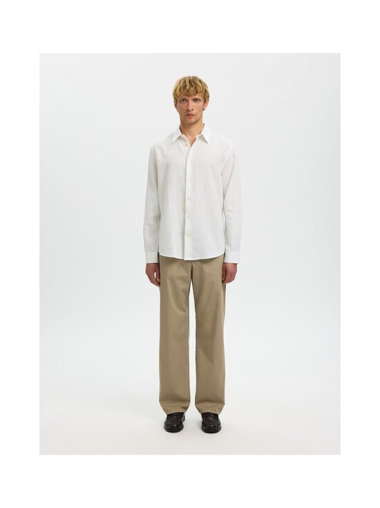 Selected - SlmRegClaus Regular Fit krekls ar apkakli - BRIGHT WHITE | Stockmann - photo 2