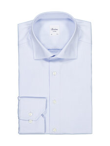 Stenströms - Slimline-kauluspaita - 103 LIGHT BLUE CHECK | Stockmann