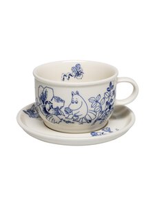 Moomin Arabia - Haru-kuppi & aluslautanen - MULTICOLOR | Stockmann