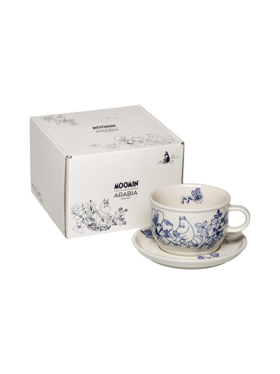 Moomin Arabia - Haru-kuppi & aluslautanen - MULTICOLOR | Stockmann - photo 4