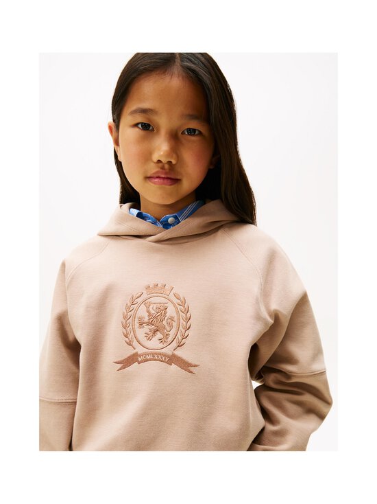 Tommy Hilfiger - Tonal Crest -collegehuppari - GUQ MALTED MILK | Stockmann - photo 5