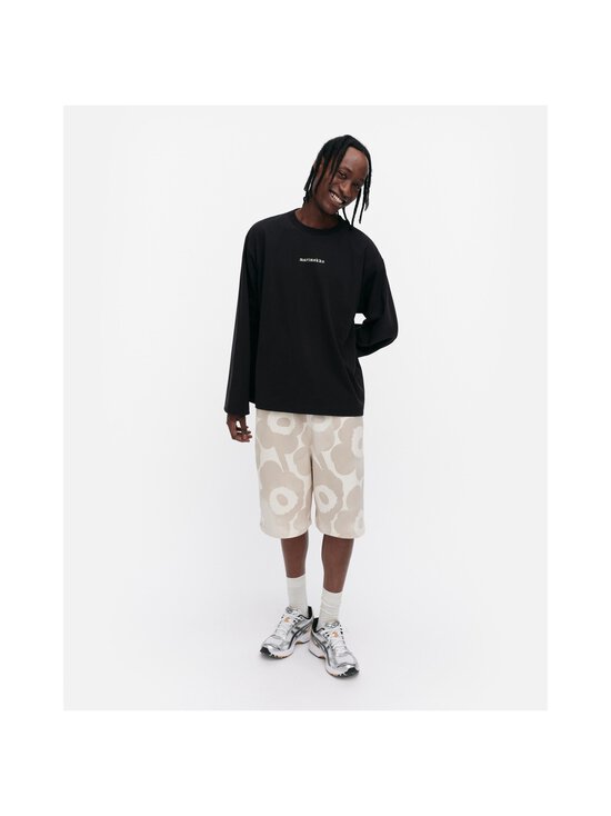 Marimekko - Reunat Logo Placement Kioski Jersey -paita - 919 BLACK, OFF WHITE - photo 3 Marimekko - Reunat Logo Placement Kioski Jersey -paita - 919 BLACK, OFF WHITE | Stockmann - photo 3