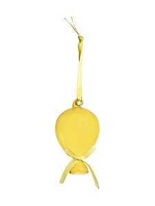 Pentik - Ilmapallo-lasikoriste 6 x 8 cm - LIGHT YELLOW | Stockmann
