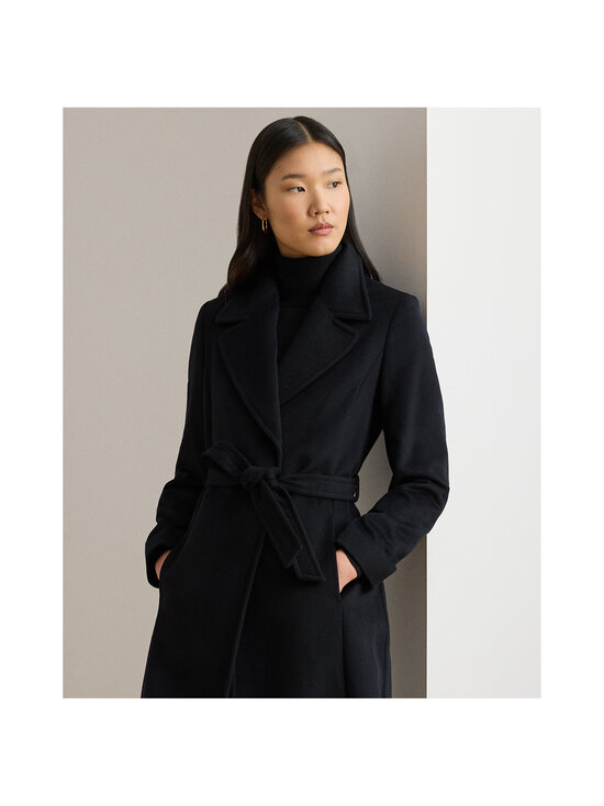 Lauren Ralph Lauren - Kietaisumallinen villakangastakki - 001 BLACK | Stockmann - photo 4