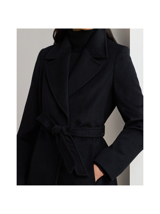 Lauren Ralph Lauren - Kietaisumallinen villakangastakki - 001 BLACK | Stockmann - photo 5