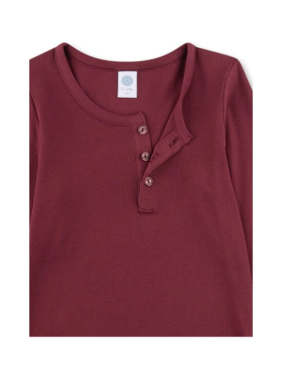 Sanetta - Teens G. Rib pidžama - 3750 BURGUNDY | Stockmann - photo 3