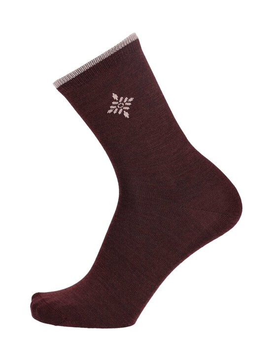 Sukkamestarit - Classic Ornament -sukat - 198 BORDEAUX RED - photo 1 Sukkamestarit - Classic Ornament -sukat - 198 BORDEAUX RED | Stockmann - photo 1