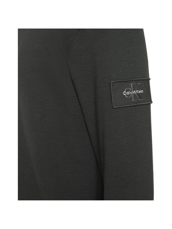 Calvin Klein Jeans - Trikoosärk Waffle Badge Crewneck - 8MN PIRATE BLACK | Stockmann - photo 4