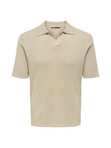 Only & Sons - OnsTravis Regular -pikeeneule - OATMEAL DETAIL:MELANGE | Stockmann