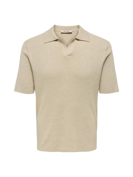 Only & Sons - OnsTravis Regular -pikeeneule - OATMEAL DETAIL:MELANGE | Stockmann - photo 1
