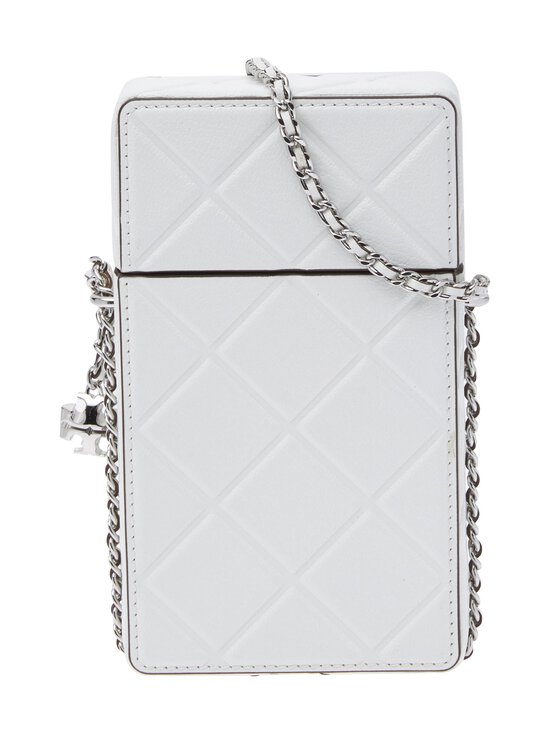 Tory Burch - Fleming Phone Crossbody -puhelinlaukku - 100 BLANC - photo 1 Tory Burch - Fleming Phone Crossbody -puhelinlaukku - 100 BLANC | Stockmann - photo 1