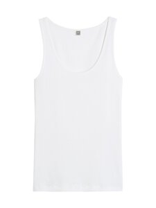 TOTEME - Classic-ribbitoppi - WHITE 047 TOTEME - Classic-ribbitoppi - WHITE 047 | Stockmann