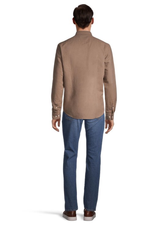CONSTRUE - Makedoonia Slim Fit linasegust särk - DEEP TAUPE - photo 3 CONSTRUE - Makedoonia Slim Fit linasegust särk - DEEP TAUPE | Stockmann - photo 3