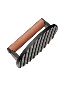 Kuchenprofi - Hamburger Steak Press gaļas prese - BLACK / WOOD | Stockmann