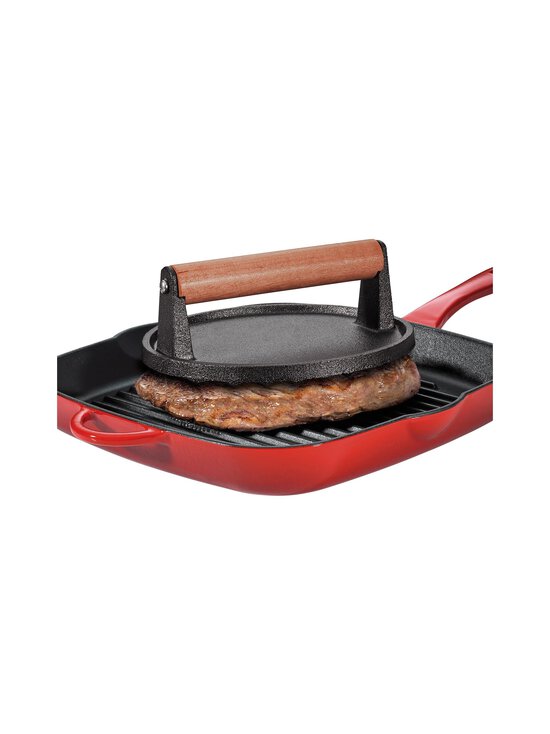 Kuchenprofi - Hamburger Steak Press -pihvipuristin - BLACK / WOOD | Stockmann - photo 3