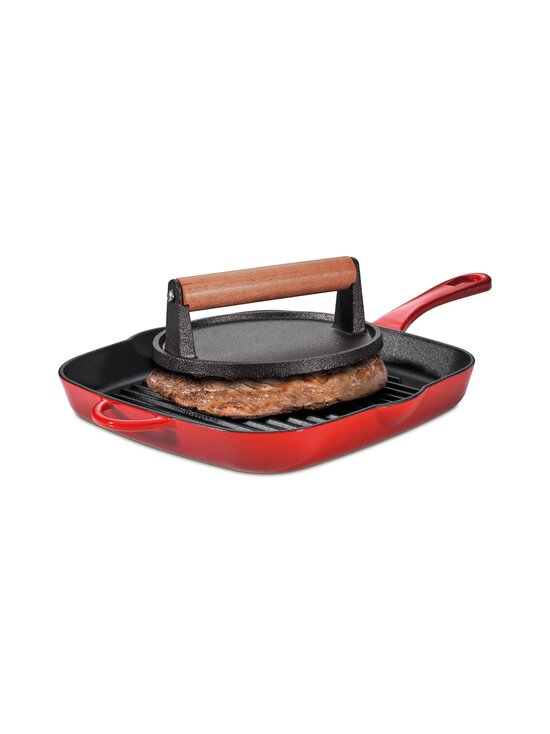 Kuchenprofi - Hamburger Steak Press -pihvipuristin - BLACK / WOOD | Stockmann - photo 5