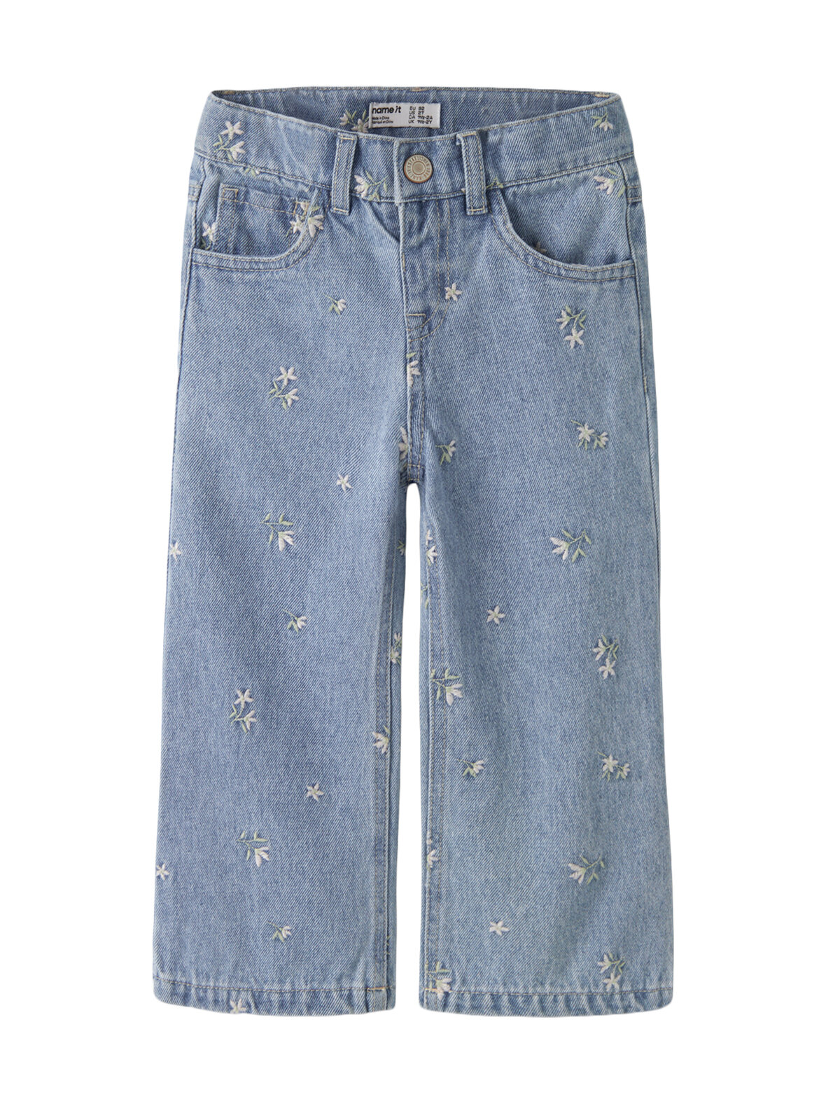 NmfRose-leveälahkeiset farkut