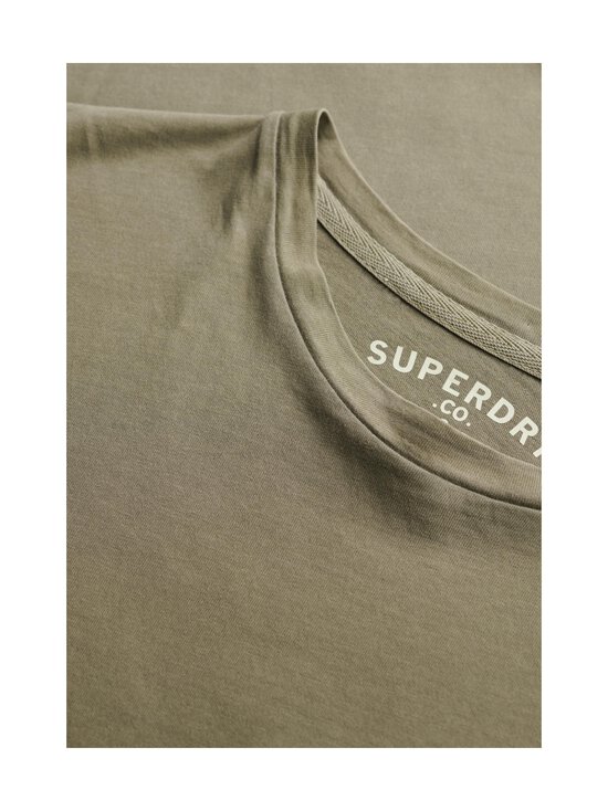 Superdry - Classic Essential t-paita - 1KH LIGHT KHAKI GREEN | Stockmann - photo 7
