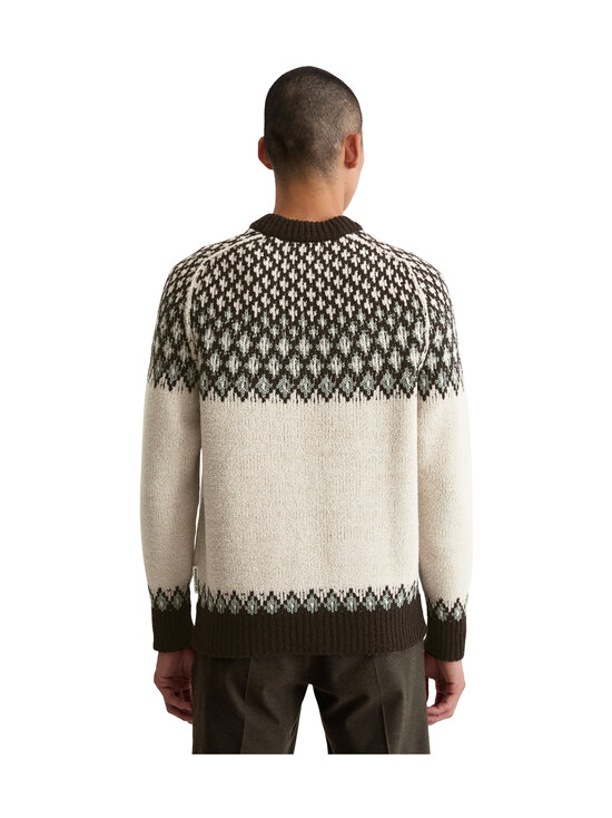 Marc O'Polo - Crew Neck Jacquard džemperis - 707 GRAY SILK | Stockmann - photo 2