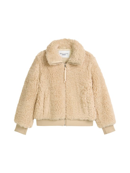 Marc O'Polo - Woven Outdoor Teddy jaka - 1232 SAND MELANGE - photo 1 Marc O'Polo - Woven Outdoor Teddy jaka - 1232 SAND MELANGE | Stockmann - photo 1