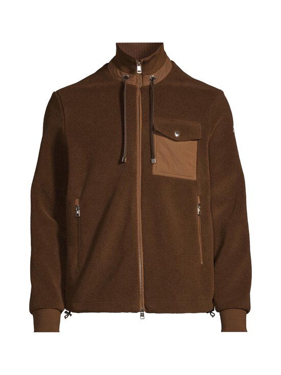 Moncler - Zip Up -fleecetakki - 283 BROWN | Stockmann - photo 1