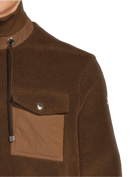 Moncler - Zip Up -fleecetakki - 283 BROWN | Stockmann - photo 5