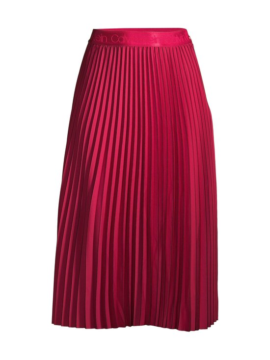 Sunray Pleat Two Tone Midi -hame