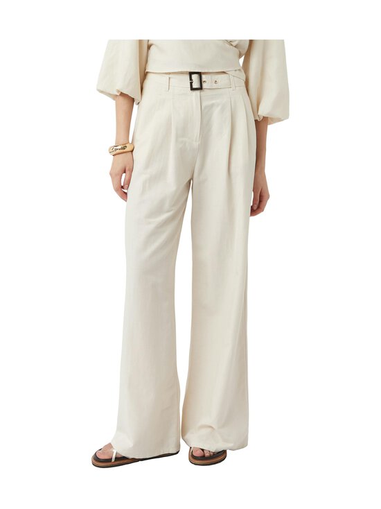 Comma - Wide Leg With Belt -housut - 0505 DUNE SAND - photo 4 Comma - Wide Leg With Belt -housut - 0505 DUNE SAND | Stockmann - photo 4